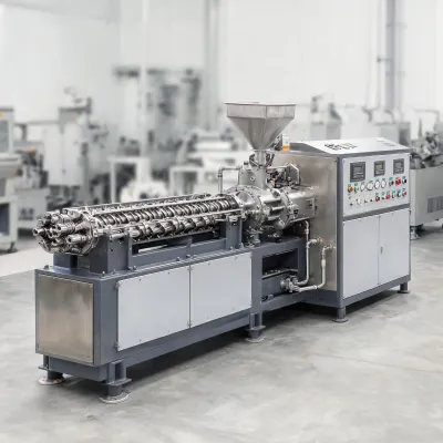 co rotating twin screw extruder